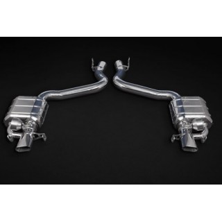 Terminal exhaust with valve + central pipes Capristo Mercedes AMG GT63/S X290 from 2018