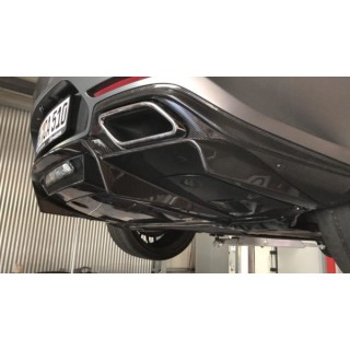 Capristo carbon rear diffuser Mercedes AMG GT/S 2015-2017