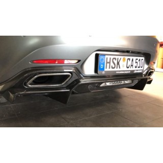 Capristo carbon rear diffuser Mercedes AMG GT/S 2015-2017