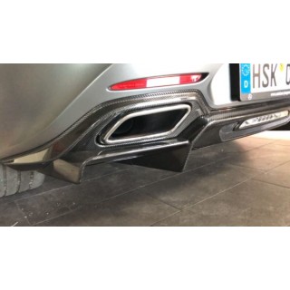 Capristo carbon rear diffuser Mercedes AMG GT/S 2015-2017