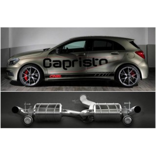 Scarico terminale con valvola Capristo Mercedes GLA45 Telaio GLA45 X156 2014 - 2019