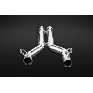 Capristo direct central exhaust pipes Mercedes C-Class AMG C63 (W204) 2007 - 2014