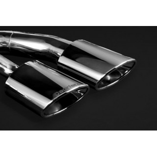 Dual silencer exhausts with OE Capristo valve Mercedes Mercedes AMG G63 (W463A) 4L BiTurbo