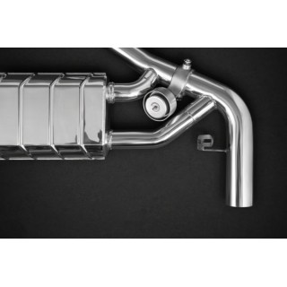 Exhaust with valve with central pipes CES3 Capristo Mercedes AMG GLE43/450 Coupé (C292) 2015-2018