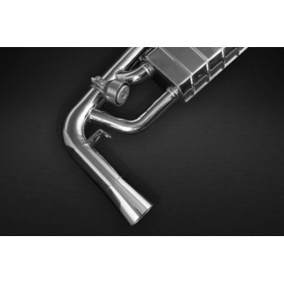 Echappement avec valve avec tubes centraux CES3 Capristo Mercedes GLE550/500 C292/W166 2015-2018