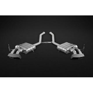 Abgasterminal mit Ventil + Keramikterminals CES3 Capristo Mercedes AMG ML 63 W164 2008 - 2011