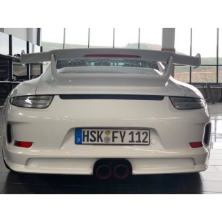 Capristo-Auspuffschalldämpfer Porsche 991.2 GT3/RS 2017-2020