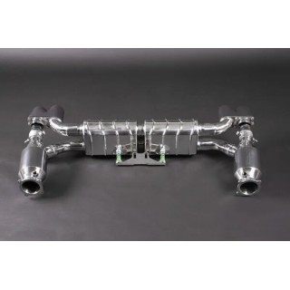 Exhaust with decatalyzed valve CES3 Capristo Porsche 997.1 Turbo/S/GT2/2RS 2004-2008