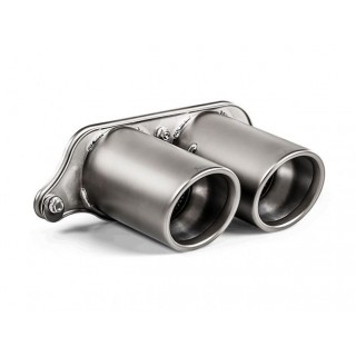 Diffusore posteriore carbonio + set terminali carbonio Akrapovic Porsche 911 GT3 RS (991.2) dal 2018 al 2020