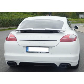 Auspuff mit Klappe + Zentralrohr CES3 Capristo Porsche 970 Panamera Turbo/S