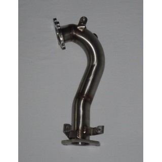 Downpipe decatalizzato corto acciaio inox Fiat 500 Abarth 1.4 Turbo (145 HP) dal 2016 al 2022 Type 312