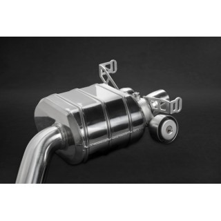 Terminal exhaust with valve + central pipes Capristo Bentley Continental GT W12 Speed/ SuperSport/ GTC