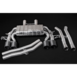 Exhaust with valve and central pipes Capristo BMW M4 G80/G82