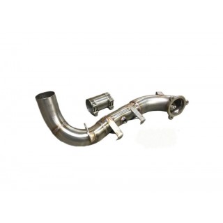 Downpipe decatalizzato acciaio inox Aros Mercedes Classe A 200 1.6T (156 Hp) dal 2012 al 2018 Type W176