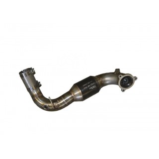 Catalyzed stainless steel downpipe Aros Mercedes Class A 220 2.0 (190 Hp) from 2018 to 2020 Type W177