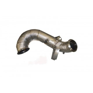 Aros stainless steel insulated de-catalyzed downpipe Mercedes Class A 45 AMG 2.0 (387 Hp) from 2019 to 2021 Type H247