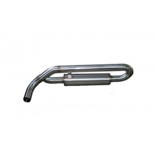 Final with Aros stainless steel silencer Porsche 911 Group 3 from 1967 to 197