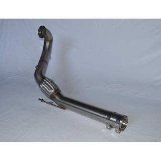 Entkatalysiertes Downpipe D76 Edelstahl Aros Seat Leon 5F Cupra 2.0 TSI (265/280 PS) von 2013 bis 2015 Typ 5F