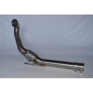 Downpipe decatalyst without OPF D76 stainless steel Aros Volkswagen Golf 7 GTI 2.0 (220/230/265/310 Hp)