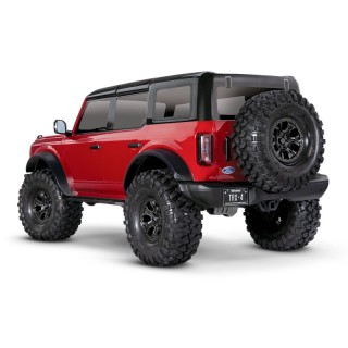 Automodello Traxxas TRX-4 NEW FORD BRONCO 2021 SCALE & TRAIL CRAWLER Rosso Cod. TXX92076-4-RED