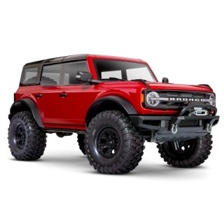 Automodello Traxxas TRX-4 NEW FORD BRONCO 2021 SCALE & TRAIL CRAWLER Rosso Cod. TXX92076-4-RED