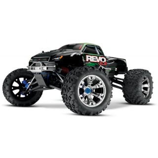 Automodello Traxxas REVO 3.3 4WD NITRO MONSTER TRUCK - TSM Verde Cod. TXX53097-3