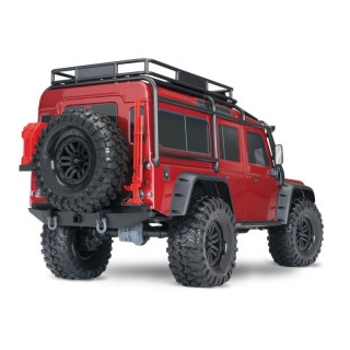 Automodello Traxxas TRX-4 LAND ROVER DEFENDER TRAIL CRAWLER Rosso Cod. TXX82056-4-RED