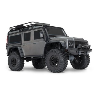 Automodello Traxxas TRX-4 LAND ROVER DEFENDER TRAIL CRAWLER Grigio Cod TXX82056-4-SLVR