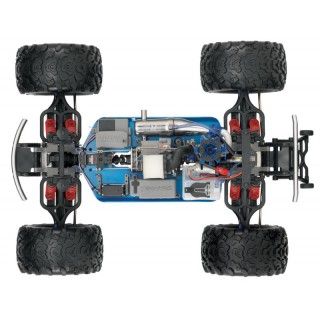 Automodello Traxxas T-MAXX NITRO MONSTER TRUCK RTR 3.3 2.4GHZ TSM Rosso TXX49077-3