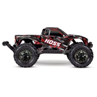 Automodello Traxxas HOSS 4WD MONSTER TRUCK 1:10 BRUSHLESS VXL-3S TSM Rosso Cod. TXX90076-4-SRED