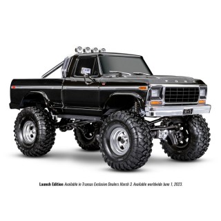 Automodello Traxxas TRX-4 FORD F-150 1979 HIGH TRAIL EDITION CRAWLER 1:10  Nero TXX92046-4-BLK