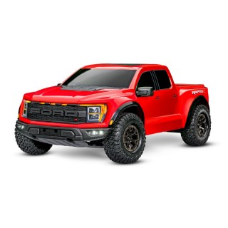 Automodello Traxxas TRAXXAS FORD F-150 RAPTOR-R 1:10 4WD VXL-3S BRUSHLESS TQI TSM Rosso TXX101076-4