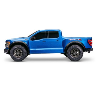 Automodello Traxxas TRAXXAS FORD F-150 RAPTOR-R 1:10 4WD VXL-3S BRUSHLESS TQI TSM Blu TXX101076-4