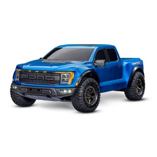 Automodello Traxxas TRAXXAS FORD F-150 RAPTOR-R 1:10 4WD VXL-3S BRUSHLESS TQI TSM Blu TXX101076-4