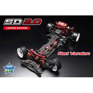 Automodello Yokomo Super Drift SD 2.0 Limited Red Version Assemble Kit SDR-020R